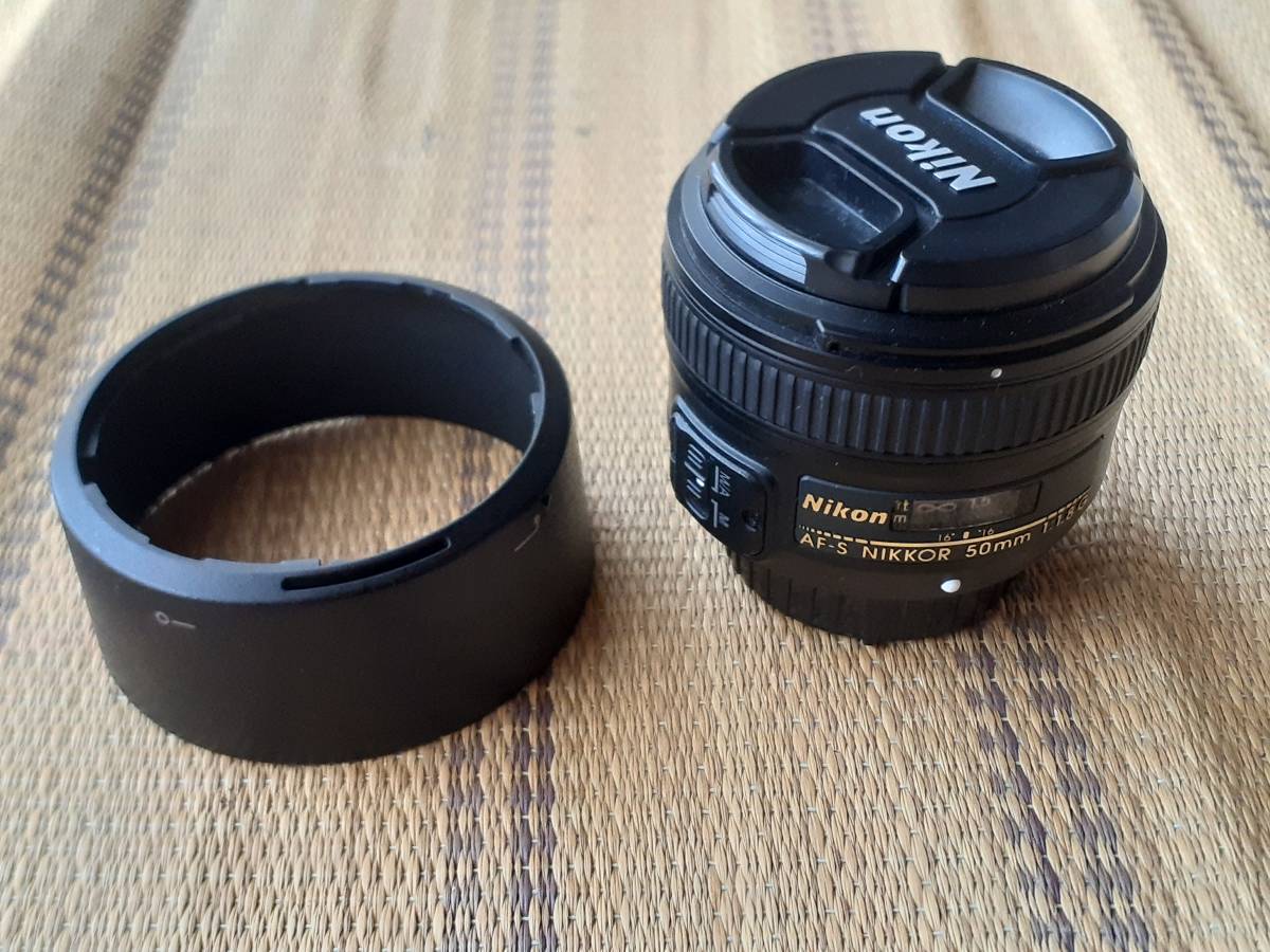 【1円〜】Nikon AF-S NIKKOR 50mm f1.8 単焦点レンズ Nikon正規品_画像1