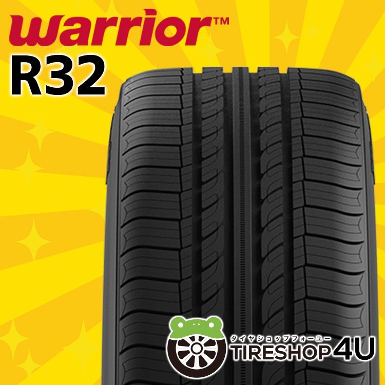 2022年製 Warrior R32 215/50R17 215/50-17 91V ウォーリアー ウォーリア サマー ラジアル 新品 タイヤ 4本送料税込27,597円～_画像1