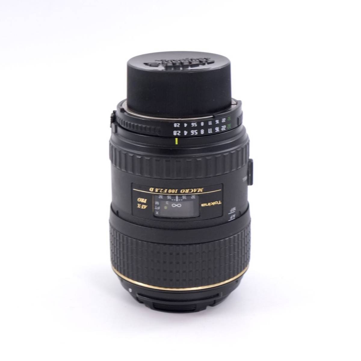 見事な Tokina トキナー AT-X 100mm 1:2.8D MACRO Nikonニコンマウント