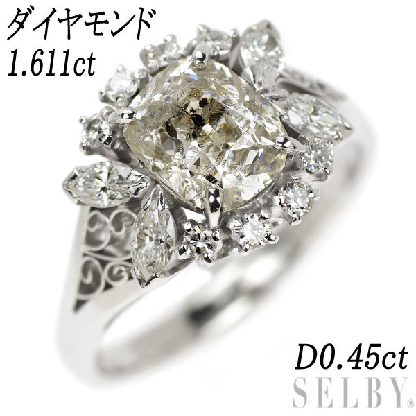 海外ブランド Pt900 ダイヤモンド SELBY 出品1週目 新入荷 D0.45ct