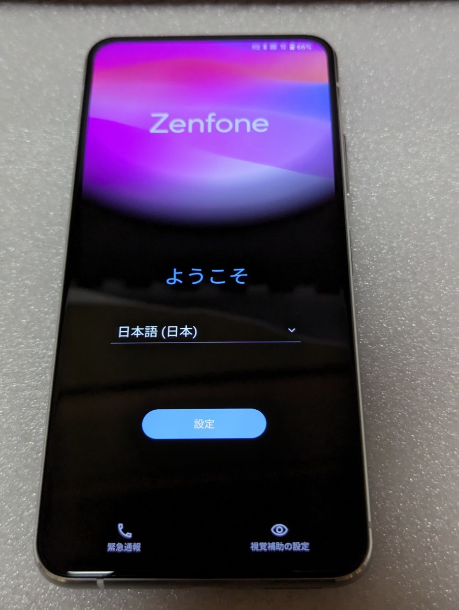 限定品お得 ASUS - ASUS ZenFone 7 SIMフリー パステルホワイトの通販