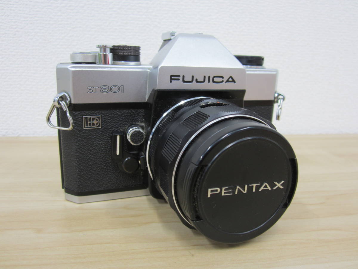 FUJICA フィルムカメラ ST 801 シルバーボディ ボディレンズセット