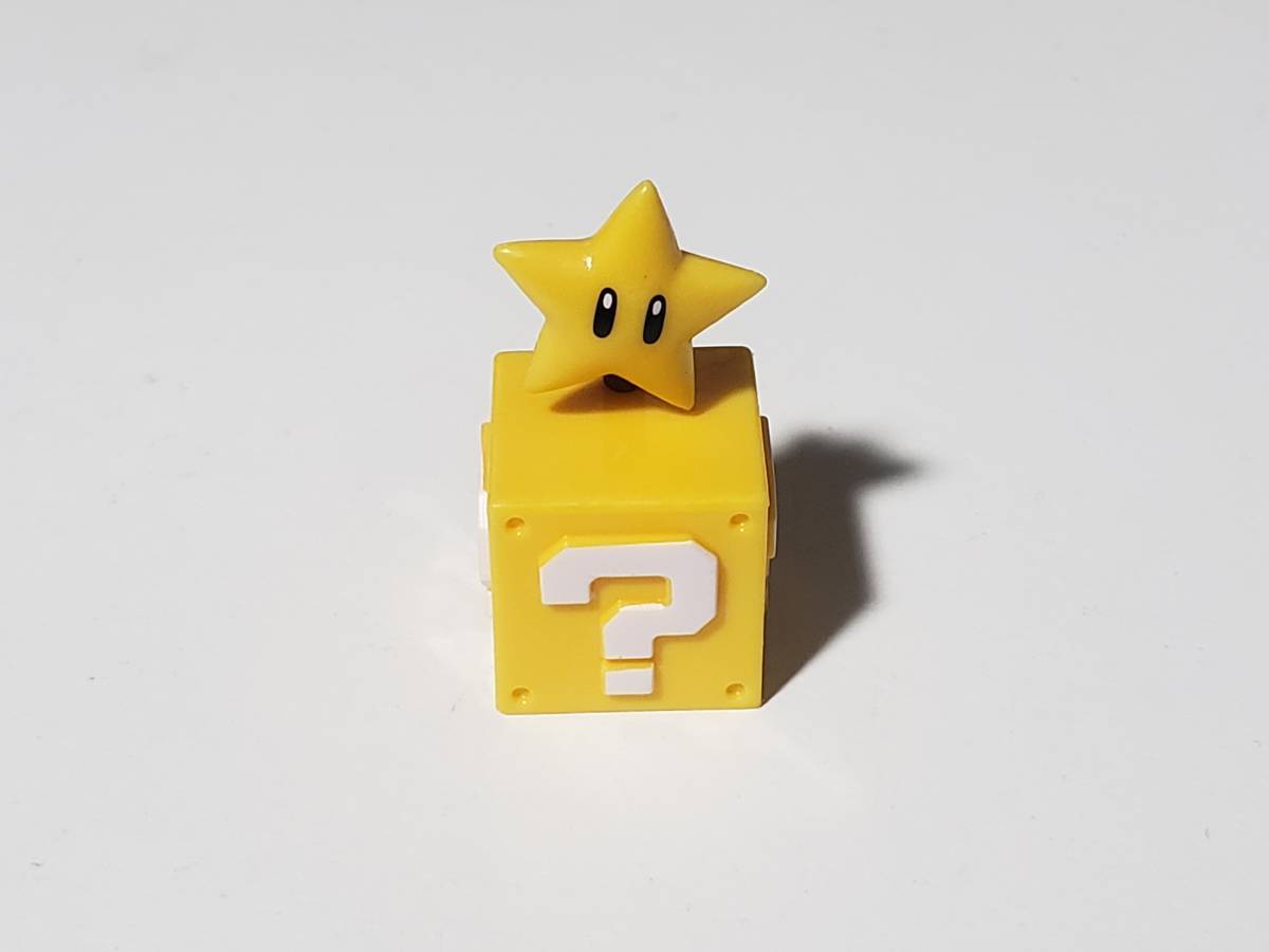 [ new goods unused ] super Mario chocolate egg is tena block & super Star Star 