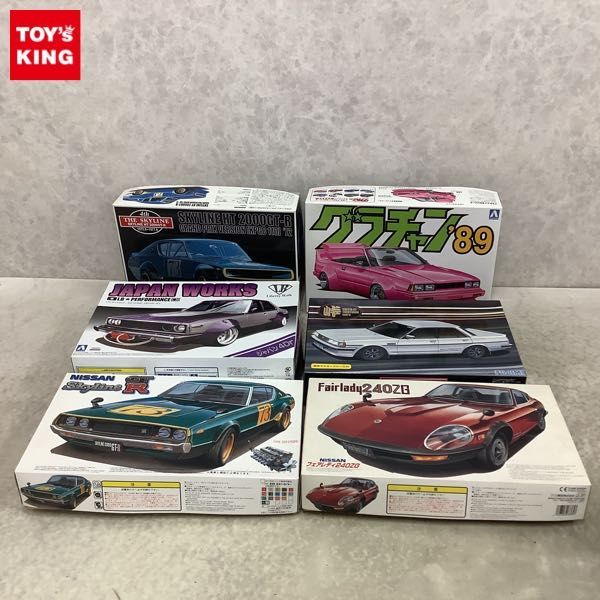 1円〜 アオシマ 等 グラチャン'89シリーズ 他 1/24 110 | JChere雅虎