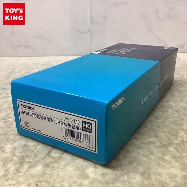 1円〜 動作確認済 TOMIX HOゲージ HO-117 JR EF66形電気機関車 JR貨物