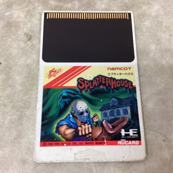1円〜 箱無 PCエンジン Hu CARD 忍者龍剣伝 大魔界村 スプラッター