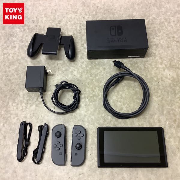 1円〜 箱無動作確認済/初期化済Nintendo Switch HAC-001 本体、Joy-Con