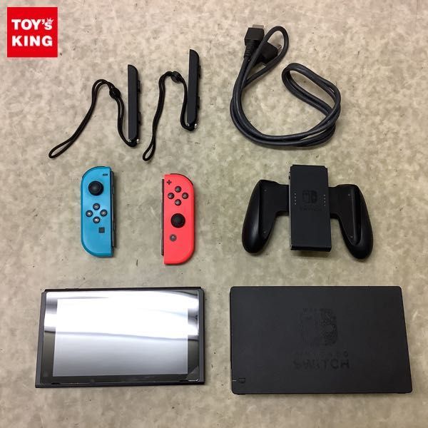 1円〜 動作確認/初期化済 箱無 Nintendo Switch 本体 HAC-001(-01) Joy