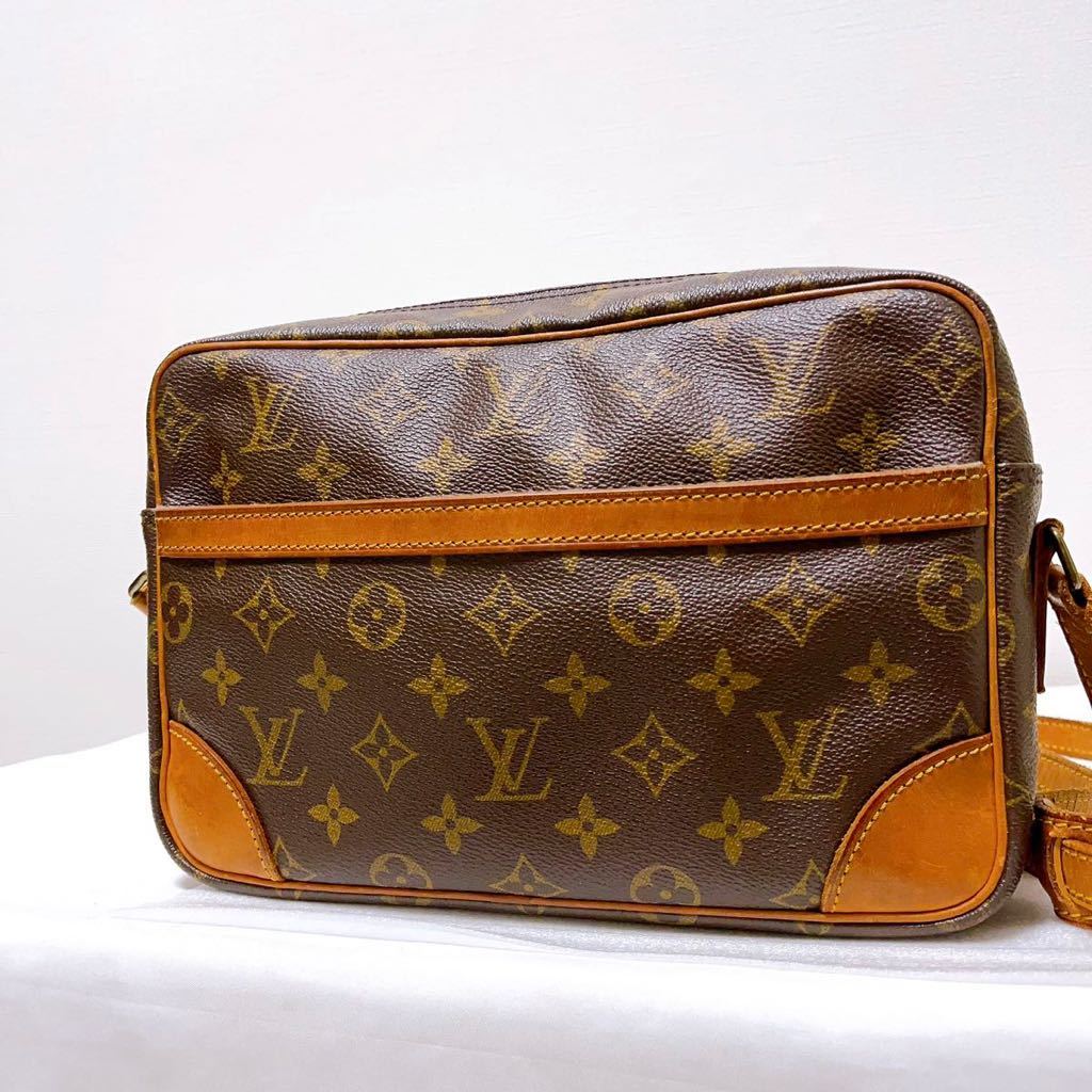 【1円】 LOUIS VUITTON ルイヴィトン ショルダーバック トロカデロ 27 モノグラム M51274_画像2