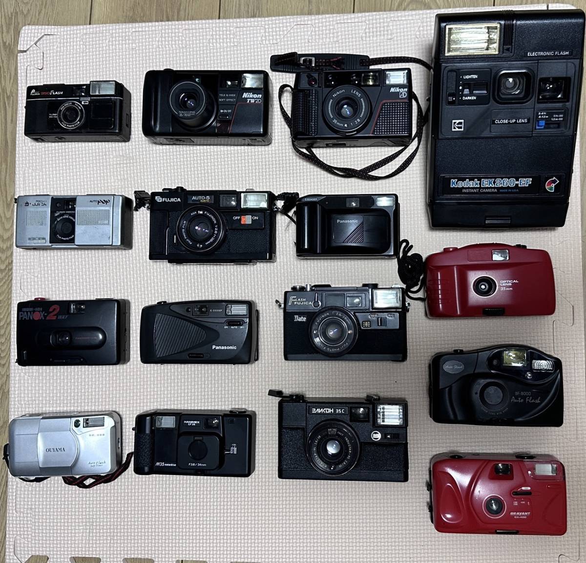 動作未確認まとめセットコンパクトフィルムカメラNikon L35 AD2 TW2D