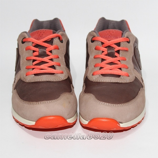  eko - sneakers CS14 232233 taupe / Brown leather original leather 38 size approximately 24cms donkey Kia made beautiful goods use barely ecco CS14 woodrose