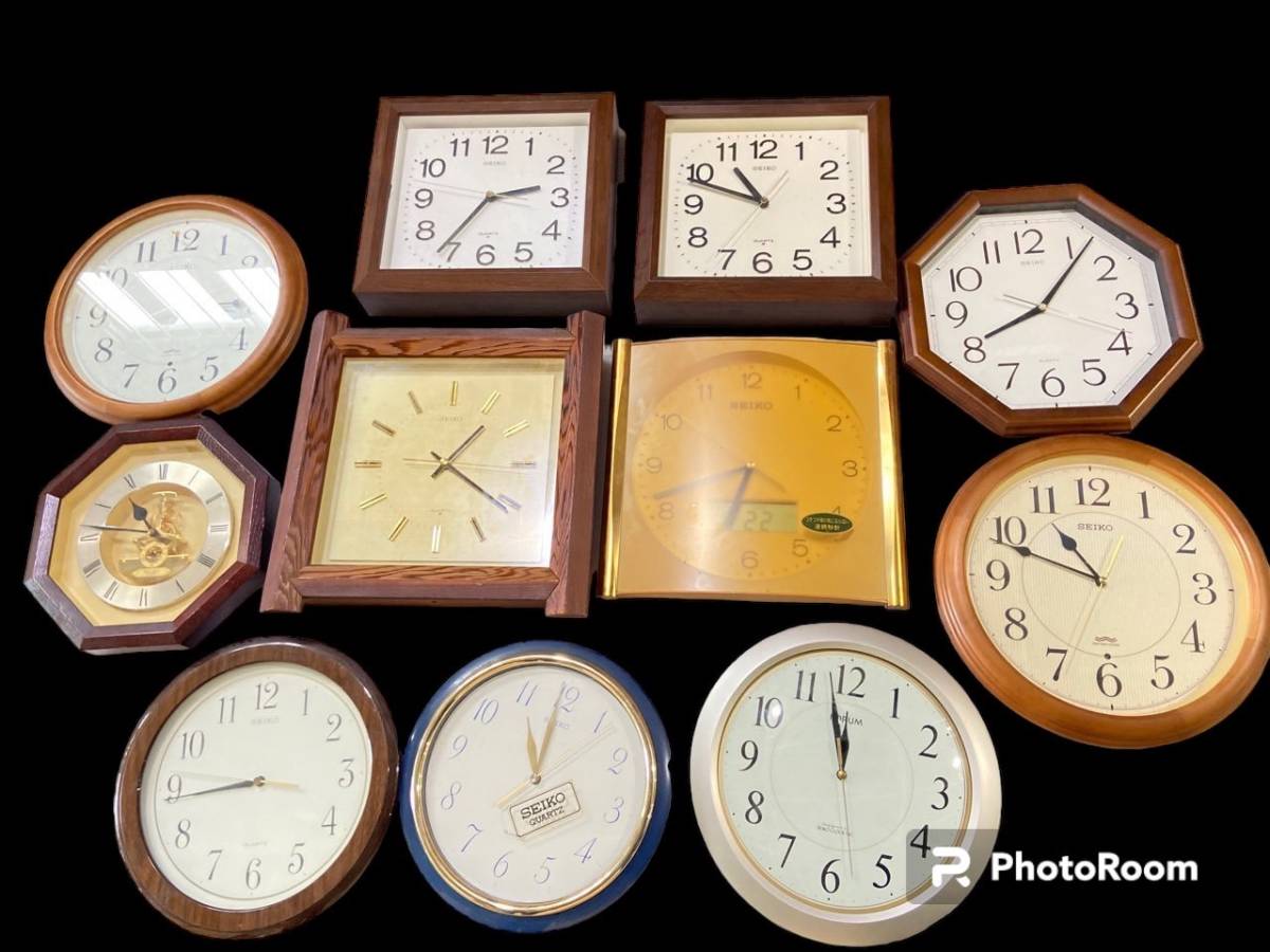 Yahoo!オークション - K379〔ジャンク品〕SEIKO 掛け時計 まとめ Yahoo!オークション - K379〔ジャンク品〕SEIKO 掛け時計 まとめ