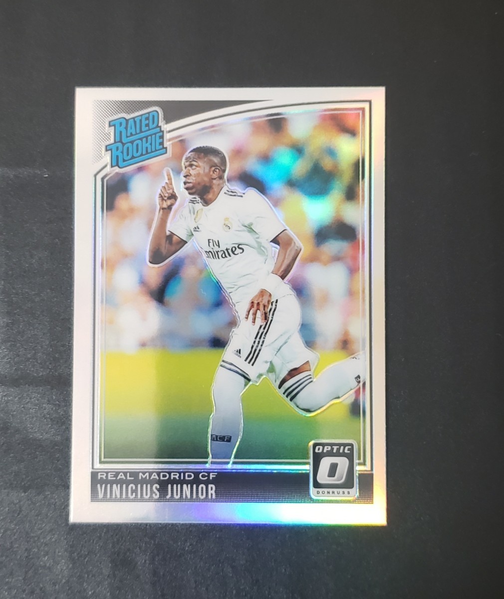 【ルーキー】【シルバー】vinicius junior panini optic holo rc ビニシウス　レアルマドリード