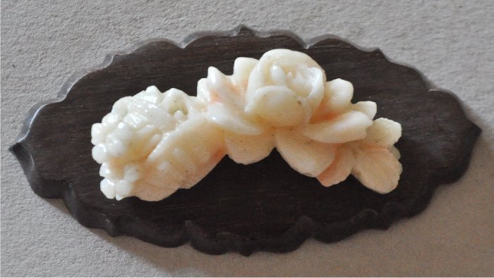 【現品限り一斉値下げ!】 ナンタケットバスケット用コーラルサンゴの花束と黒檀プレート バスケット、籐かご 【現品限り一斉値下げ!】 ナンタケットバスケット用コーラルサンゴの花束と黒檀プレート バスケット、籐かご