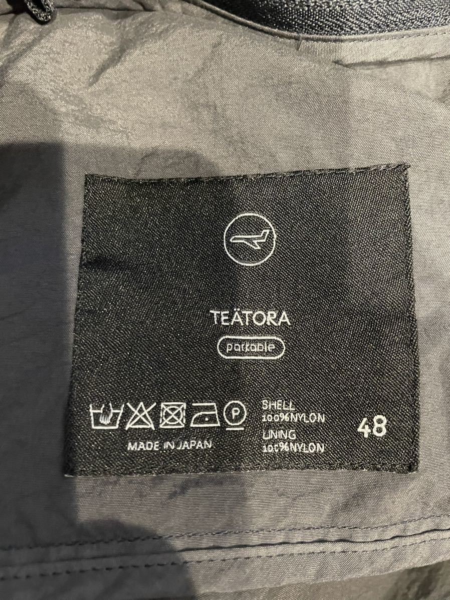 TEATORA テアトラ パンツ 48 グレー パッカブル デバイスクルーザーパンツ Packable デバイス ジャケット セットアップ  ウォレットパンツ