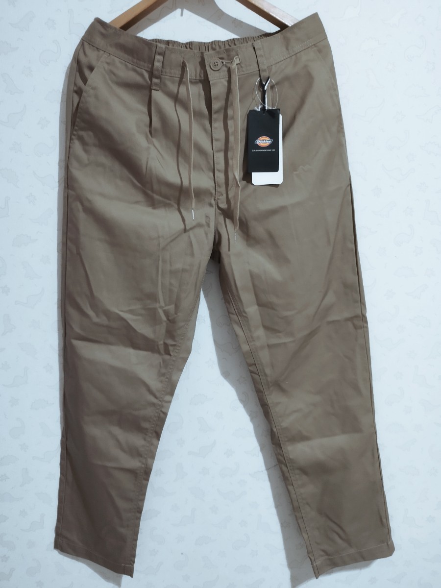 Dickies ディッキーズ ウエストゴム紐 ワークパンツ チノパン 新品 の