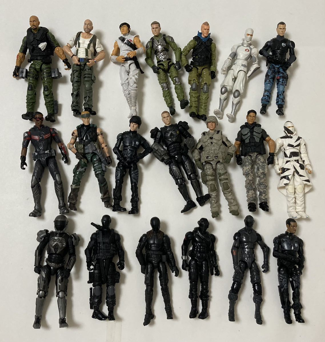 まとめ売り 1/18 3.75インチ GIジョー フィギュア セット(G.I.ジョー