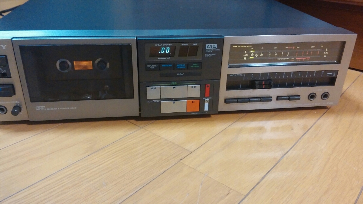  Sony stereo cassette deck SONY TC-FX6C