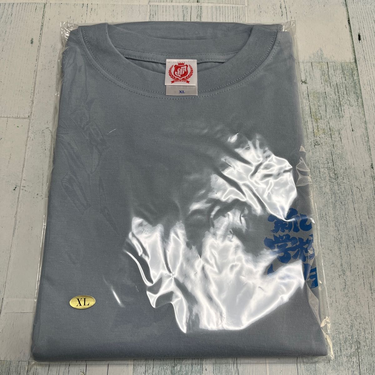 新しい学校のリーダーズ Tシャツ 一時帰国TEE ACID BLUE XLサイズ