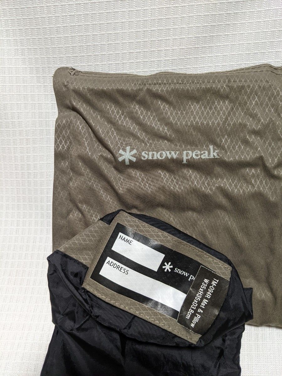 Snow Peak Mat & Pillow TM-094R