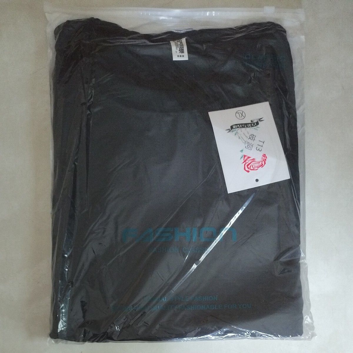 XL ブラック SNSで大人気 穴あき Tシャツ ダメージ ロングTシャツ 韓国 原宿 モード系 ハロウィン_画像5