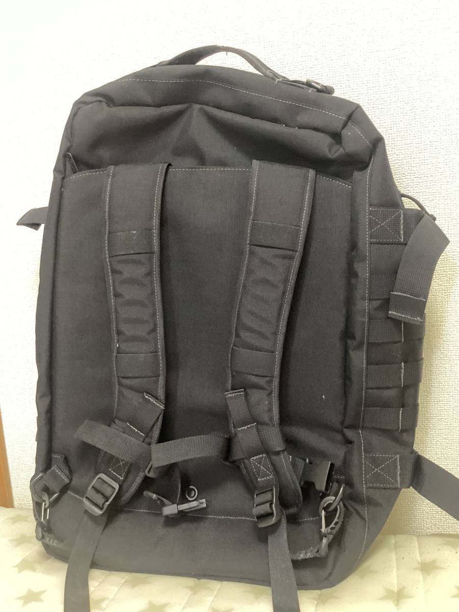  ultimate beautiful goods mug force MAGFORCE MF-0613 Doppelduffel Adv. Bag 2 black color ( black ) high capacity backpack 3Way waterproof 