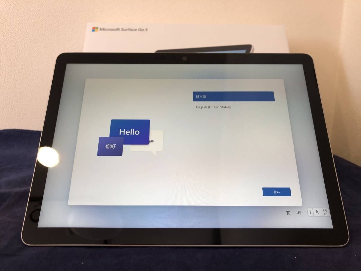 マイクロソフト Microsoft Surface Go 3 8V6-00015 Pentium Gold 6500Y