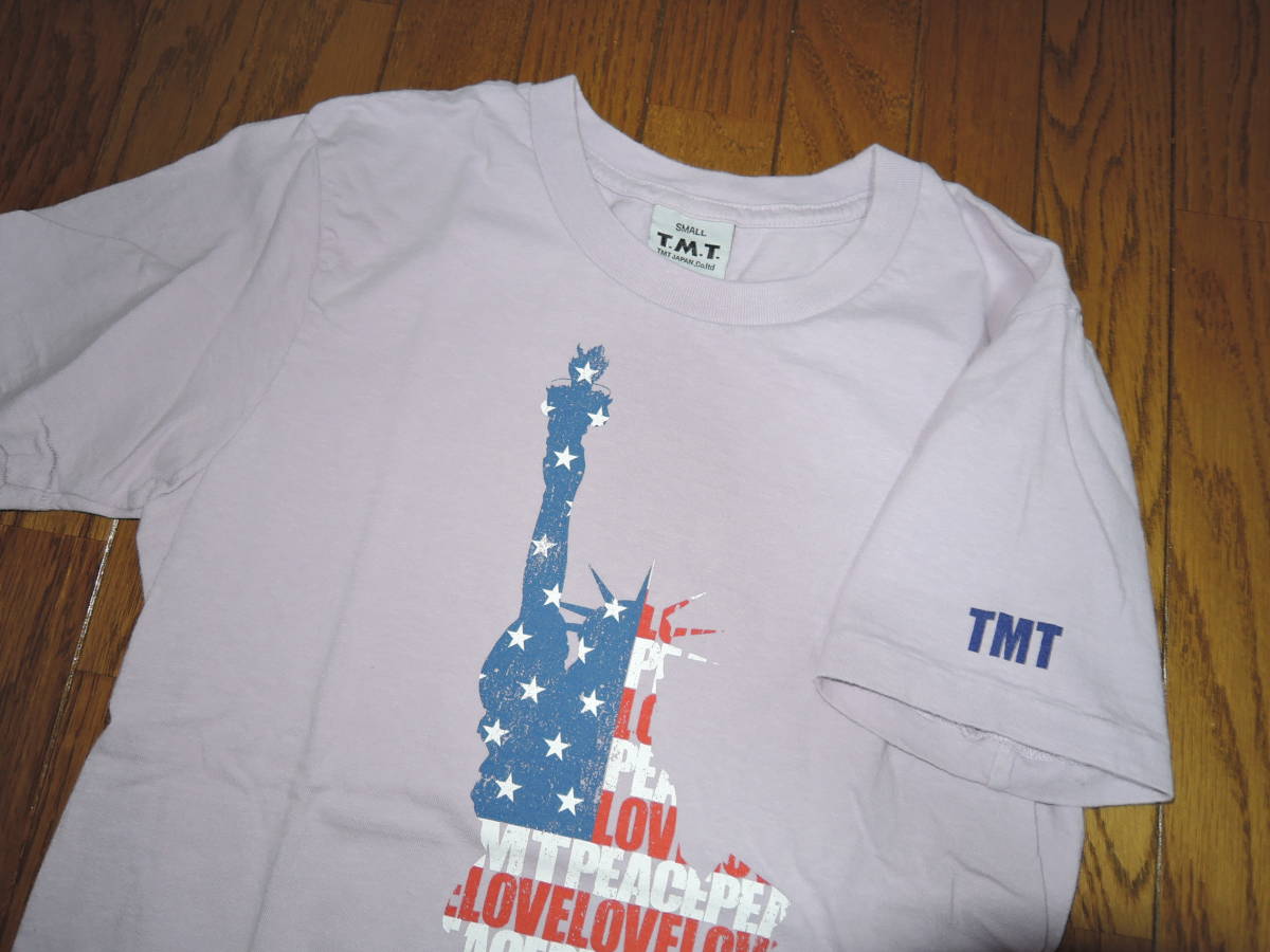 TMT ティーエムティー Tシャツ S カットソー 自由の女神 NEW YORK /_画像3