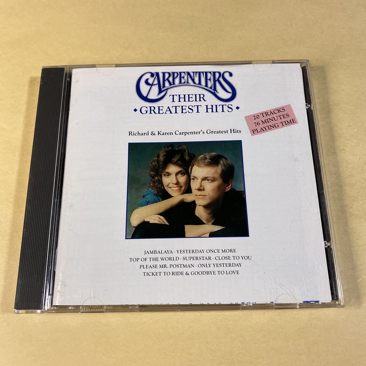 Carpenters 1CD「THEIR GREATEST HITS」_画像1