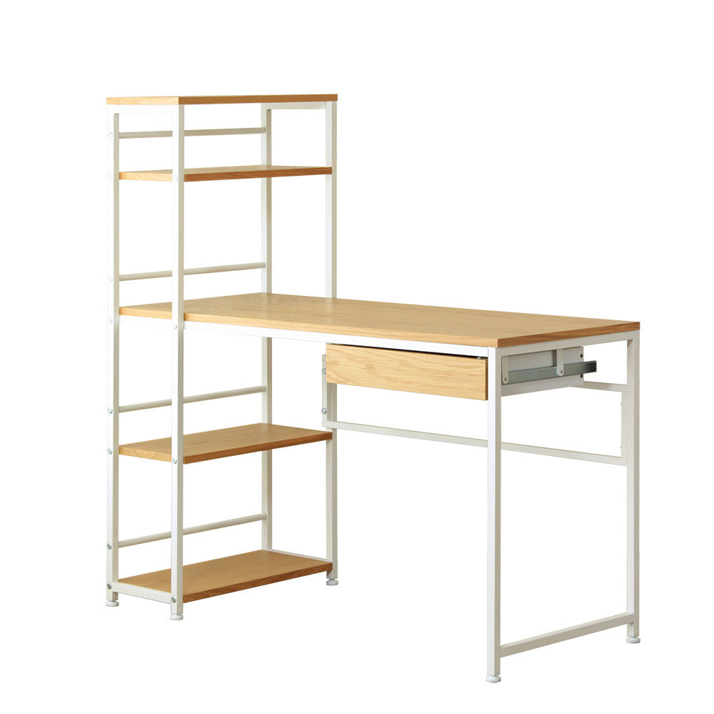  Northern Europe Vintage manner. rack attaching desk width 120 natural white color construction goods 