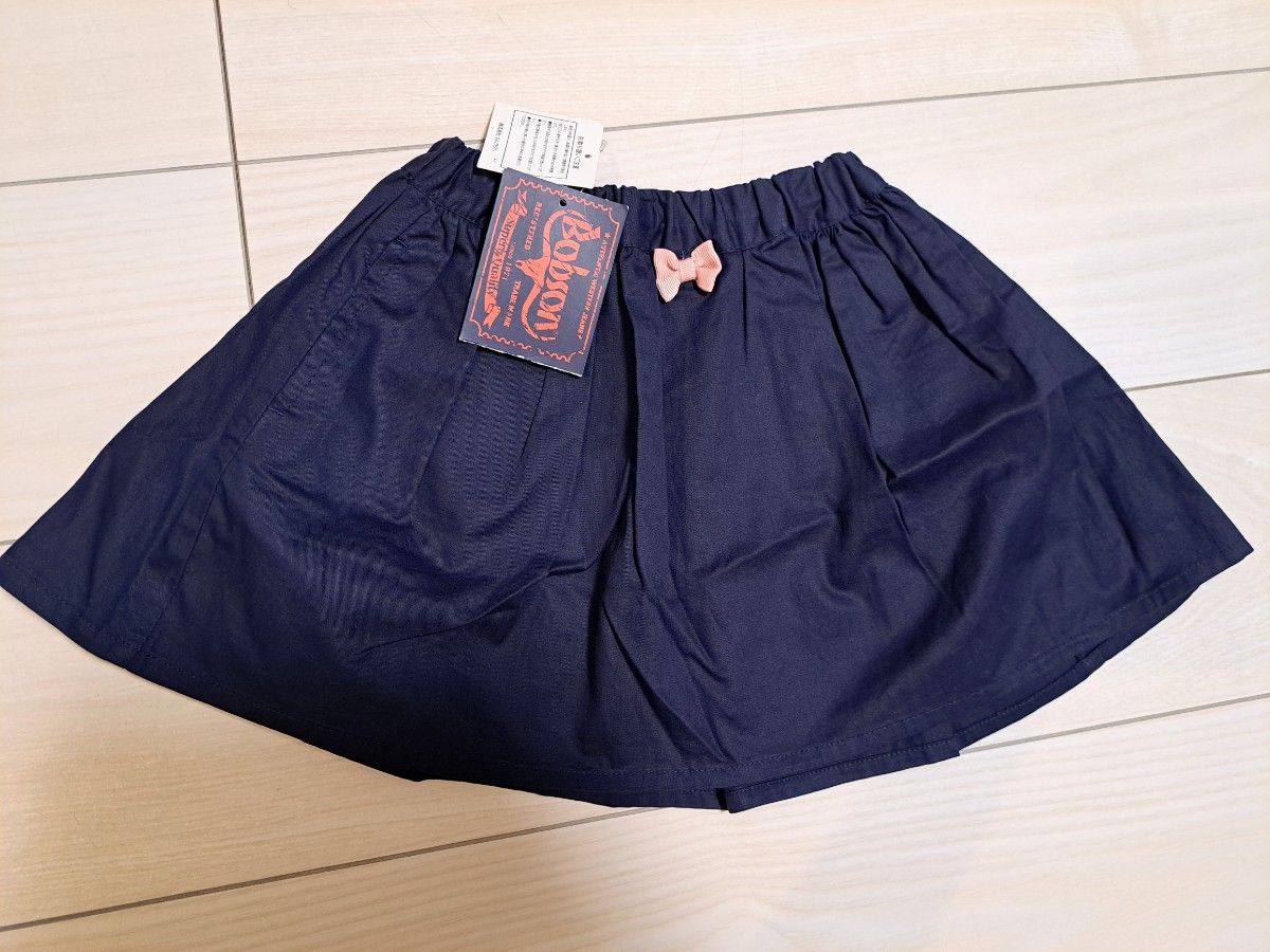 【新品】ボブソン　スカート　スパッツ　2枚セット　90サイズ