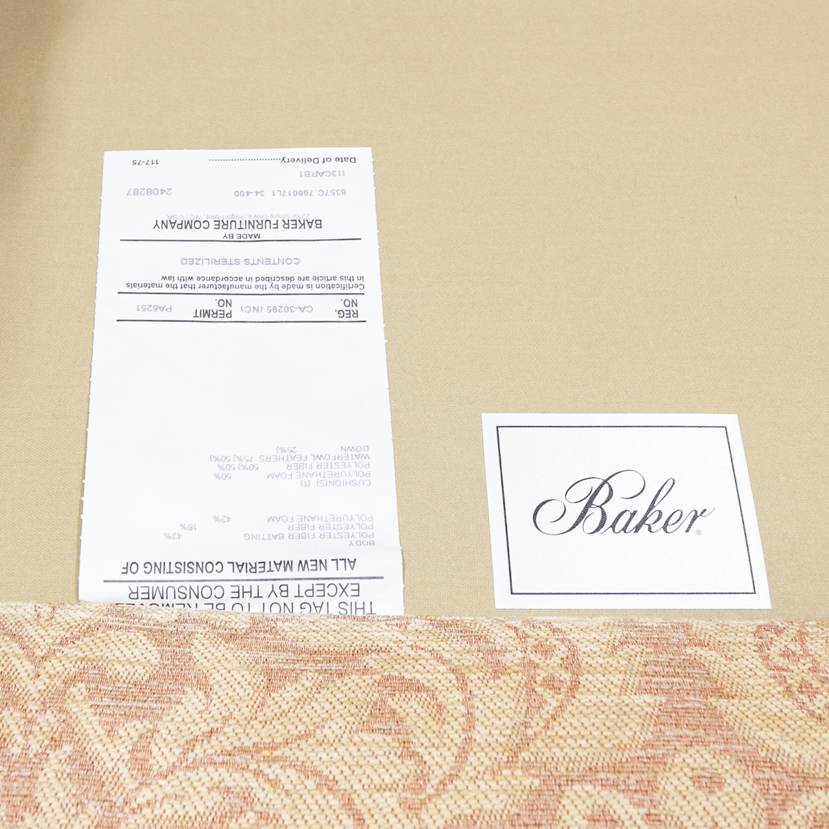 中古品】Baker ベイカー Windsor ウィンザー ラウンジ チェア 中古品】Baker ベイカー Windsor ウィンザー ラウンジ チェア