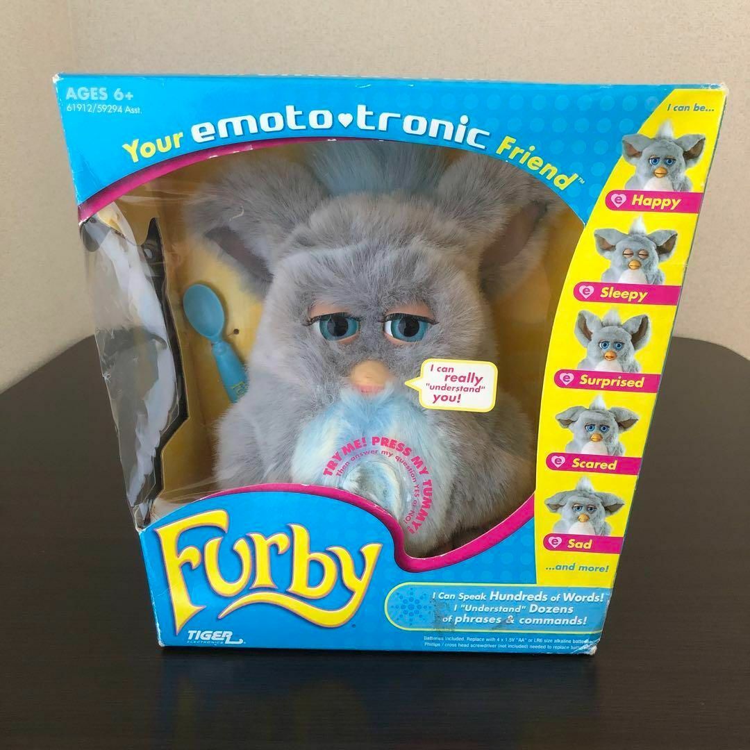  new goods unopened Furby 2 English 2005s Lee pi- blue light blue blue eyes overseas edition 