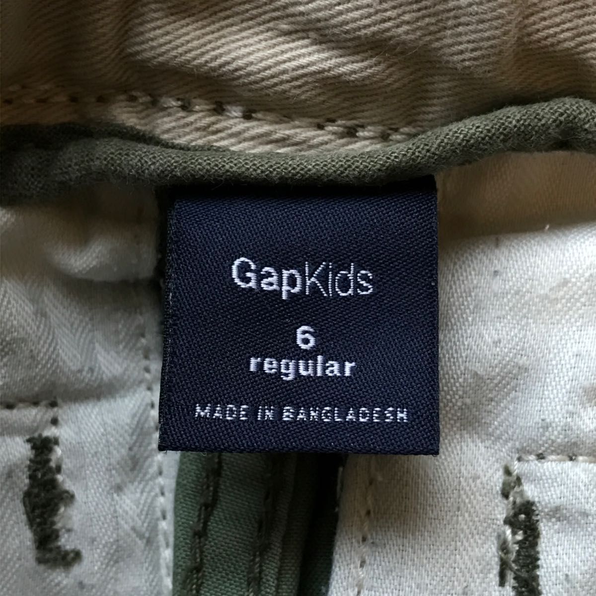 GAP KIDS／6サイズ《迷彩》ハーフパンツ