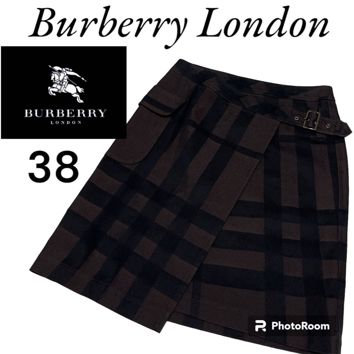 BURBERRY LONDON ミニスカート 巻きスカート Yahoo!フリマ（旧）-