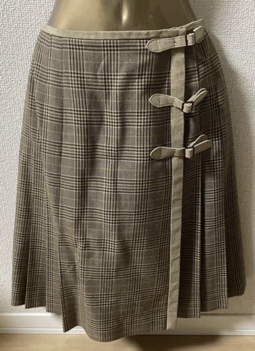 HARTFORD プリーツ巻きスカート （日本製）