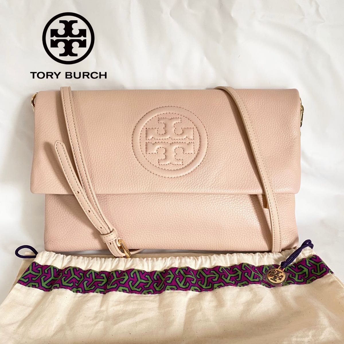 美品トリーバーチ ショルダーバッグレザーTORYBURCH 本革24SLX 美品トリーバーチ ショルダーバッグレザーTORYBURCH 本革24SLX