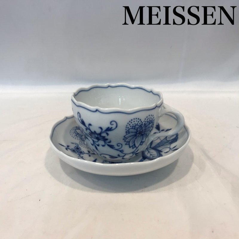 新品未使用】Meissen 波の戯れ カップ＆ソーサー-