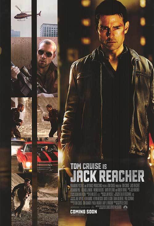 ★新品『トムクルーズ　JACK REACHER』　映画ポスター US版 両面印刷 27×40インチ (68.9×101.6cm) ★数量限定★アメリカ製