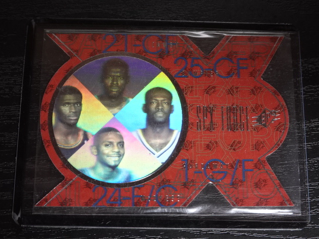 ●ANFERNEE HARDAWAY ペニー アンファニーハーダウェイ 1997 SPX FORCE HARDAWAY CAMBY Mcdyess Dampier ホログラム●