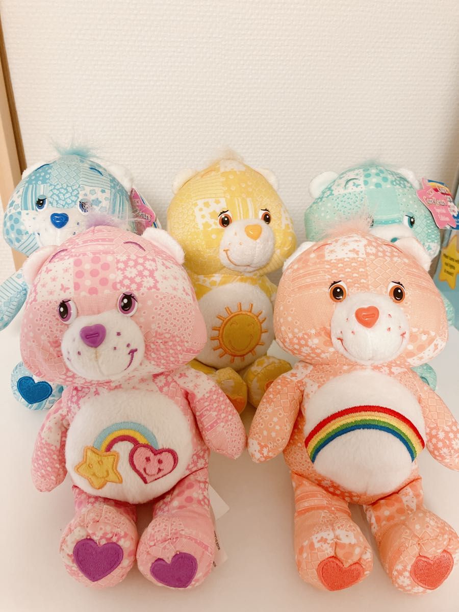 ケアベア Care Bears ぬいぐるみ くま パッチワーク ファンシー アメトイ 