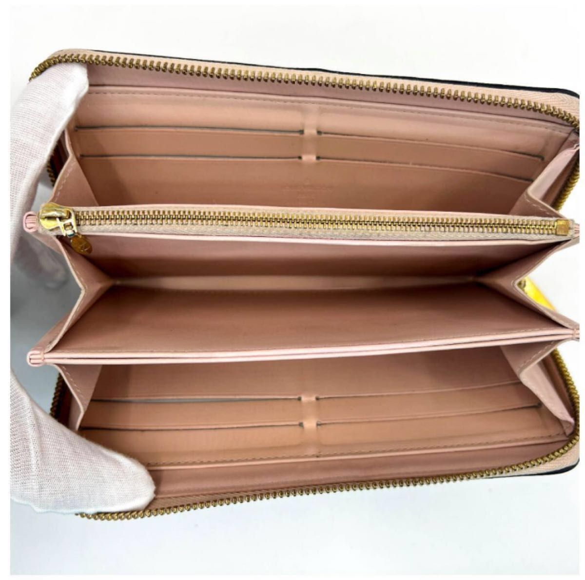 極美品 LOUIS VUITTON ルイヴィトン ヴェルニモノグラム ファスナー