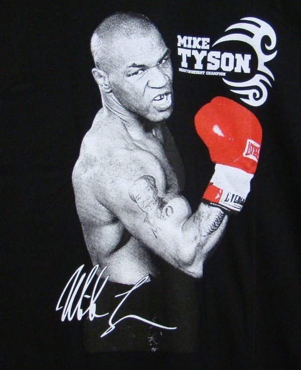 【送料無料】L★新品 マイクタイソン★赤【Mike Tyson】Tシャツ_画像2