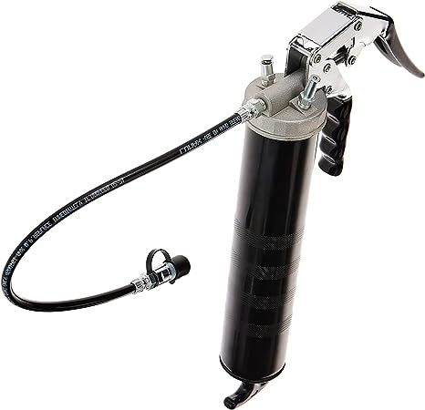 LUMAX heavy duty piste ru grease gun 18 -inch Flex hose attaching America miscellaneous goods tool 