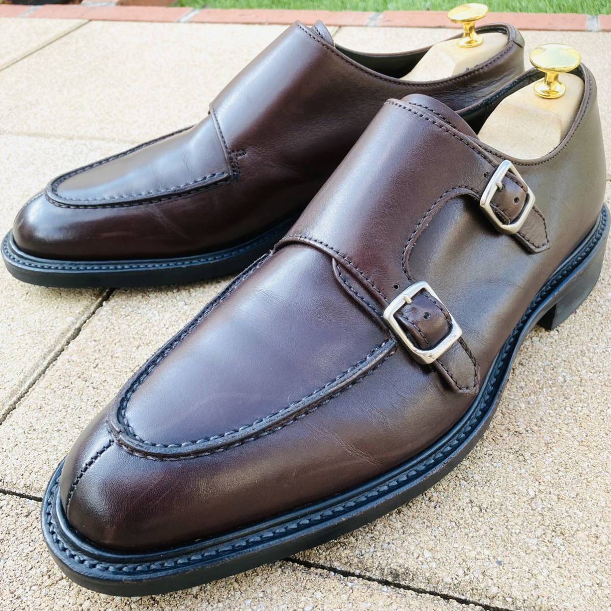 訳ありセール 格安) 25.5㎝ リーガル REGAL ☆美品☆ 革靴 SV金具 U