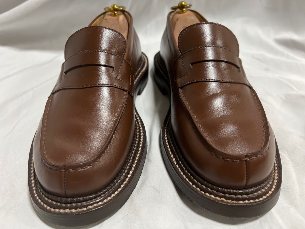 希少出品 J M WESTON 385 トリプルソール ローファー 5E 25 0 希少出品 J M WESTON 385 トリプルソール ローファー 5E 25 0