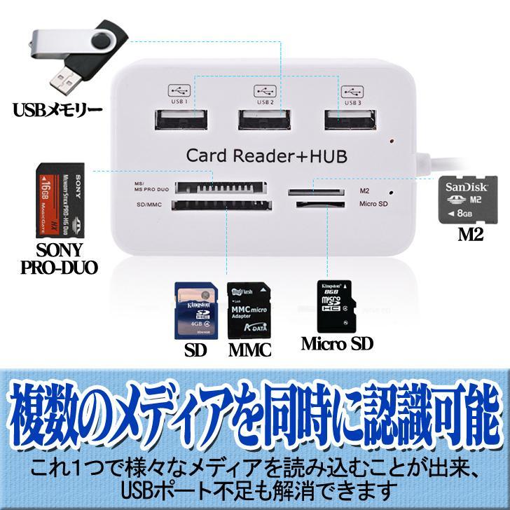 カードリーダー Type-C SDカード USB 3.0 メモリカード microSD マルチカードリーダー - 1_画像3