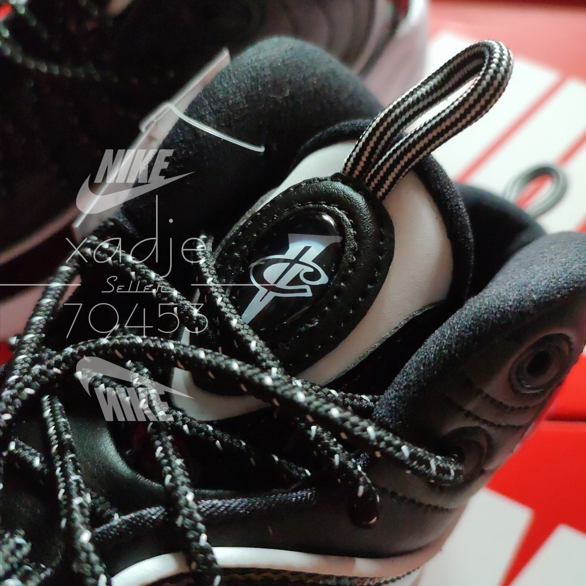 新品 正規品 NIKE ナイキ AIR PENNY 2 エアペニー 黒 ブラック 白