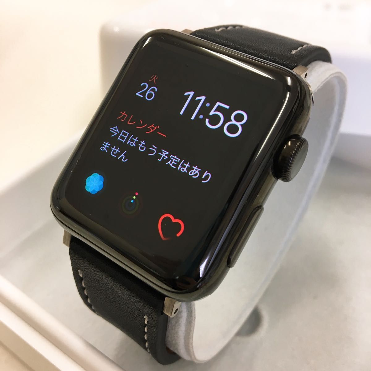 アップルウォッチ ブラックステンレス 42mm apple watch黒 アップルウォッチ ブラックステンレス 42mm apple watch黒