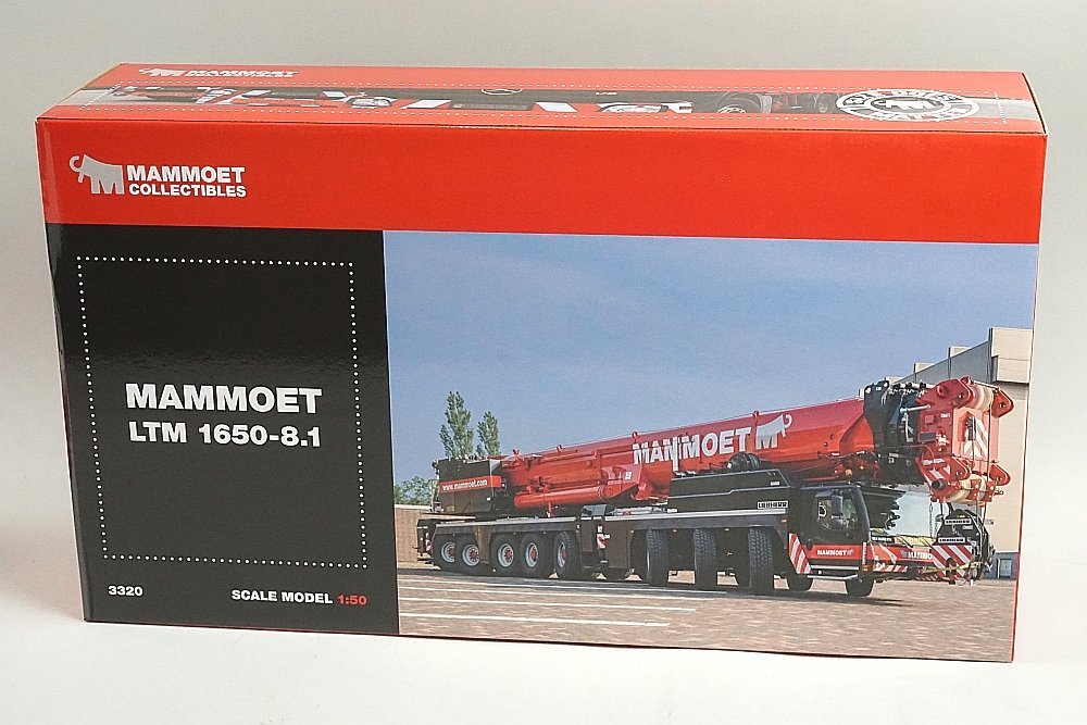 新品 WSI MODELS 1/50 MAMMOET マムート LIEBHERR リープヘル LTM 1650